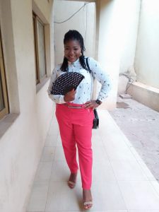 Young female christian prefessional